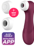 SATISFYER - PRO 2 GENERACIÓN 3 WINE RED BLUETOOTH & APP