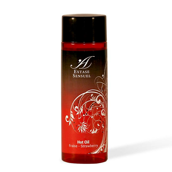 EXTASE SENSUAL – ERDBEER WÄRMENDES STIMULATIONSÖL 100 ML
