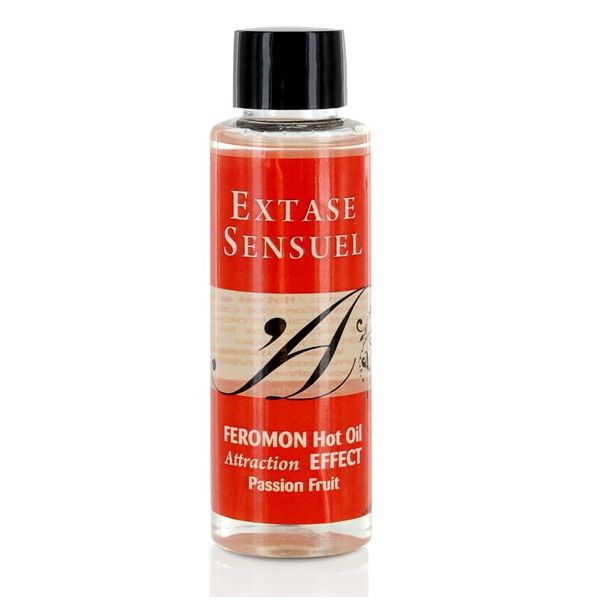 EXTASE SENSUAL – WÄRMEEFFEKT-MASSAGEÖL MIT PASSIONSFRUCHT-PHEROMONEN 100 ML