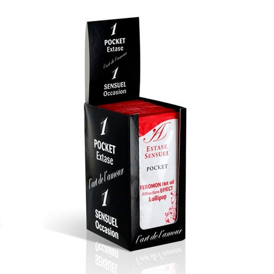 EXTASE SENSUAL – MASSAGEÖL MIT WÄRMEEFFEKT PHEROMONE LOLLIPOP 10 ML