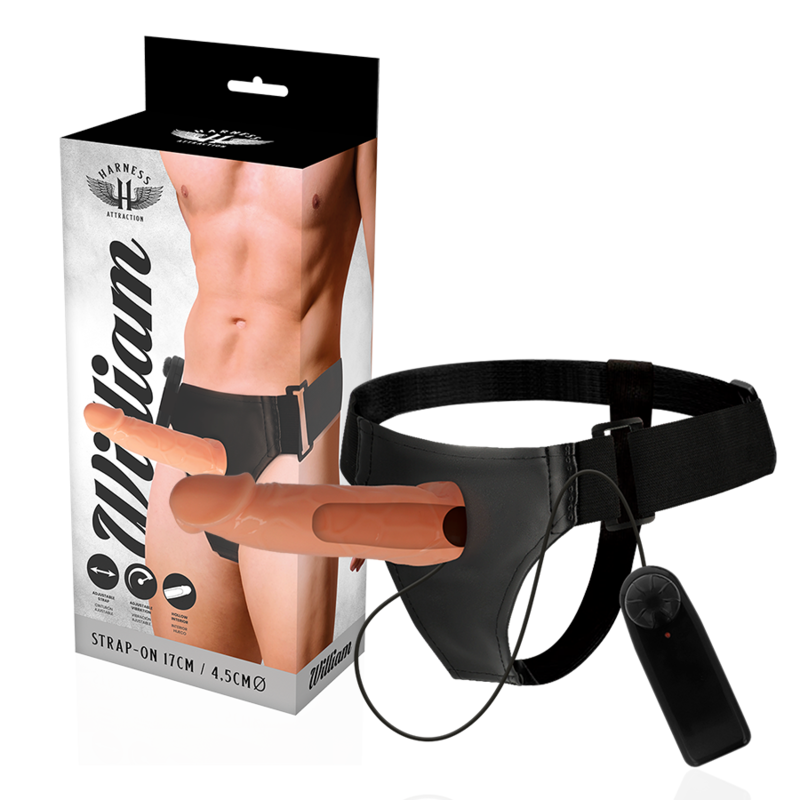 HARNESS ATTRACTION - WILLIAN HOLLOW RNES WITH Sensory Device 17 CM -O- 4.5 CM