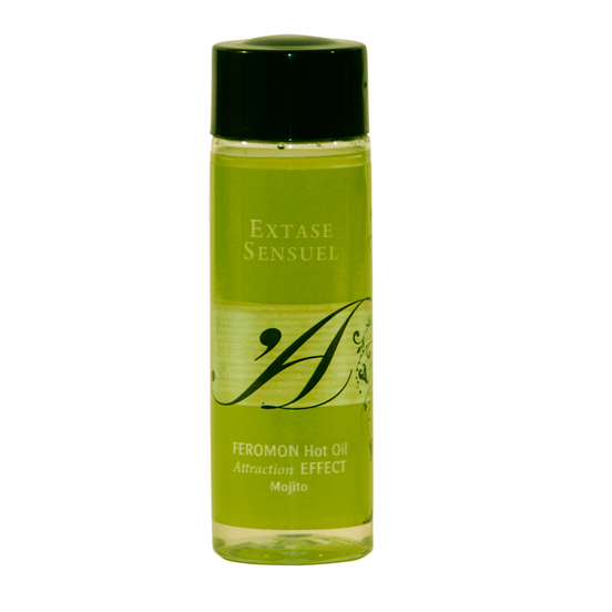 EXTASE SENSUAL – WÄRMEEFFEKT MASSAGEÖL MIT MOJITO PHEROMONEN 100 ML