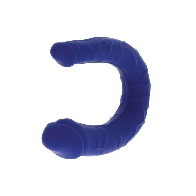 GET REAL - REALISTISCHER MINI DOPPELDILDO BLAU