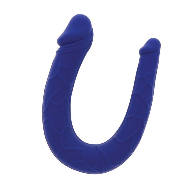 GET REAL - REALISTISCHER MINI DOPPELDILDO BLAU
