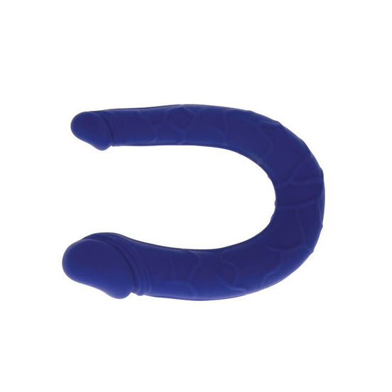 GET REAL - REALISTISCHER MINI DOPPELDILDO BLAU