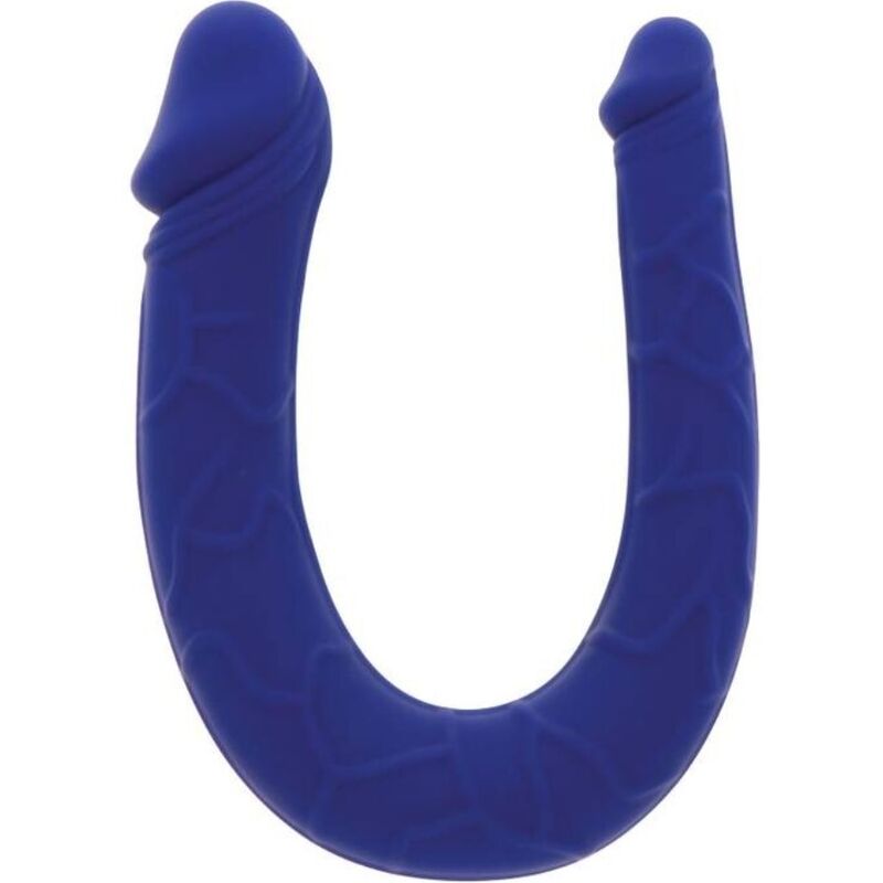 GET REAL - REALISTISCHER MINI DOPPELDILDO BLAU