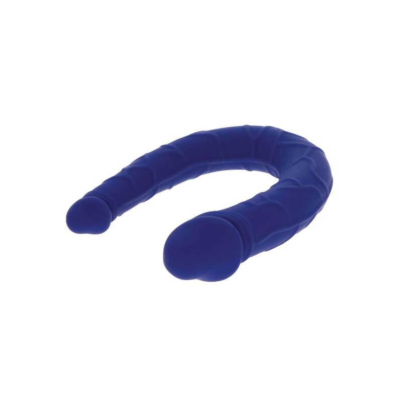 GET REAL - REALISTISCHER MINI DOPPELDILDO BLAU