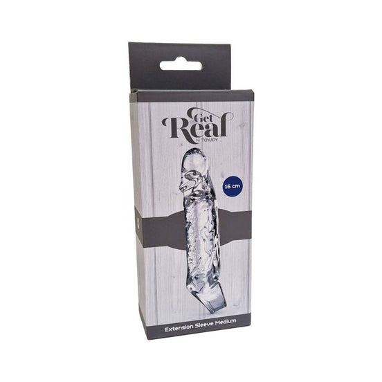 GET REAL - ERWEITERUNGSHÜLSE MITTEL TRANSPARENT