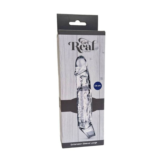 GET REAL - VERLÄNGERUNG LANG 19 CM TRANSPARENT