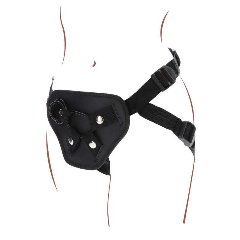 GET REAL – STRAP-ON DELUXE HARNESS SCHWARZ