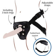 GET REAL – STRAP-ON DELUXE HARNESS SCHWARZ