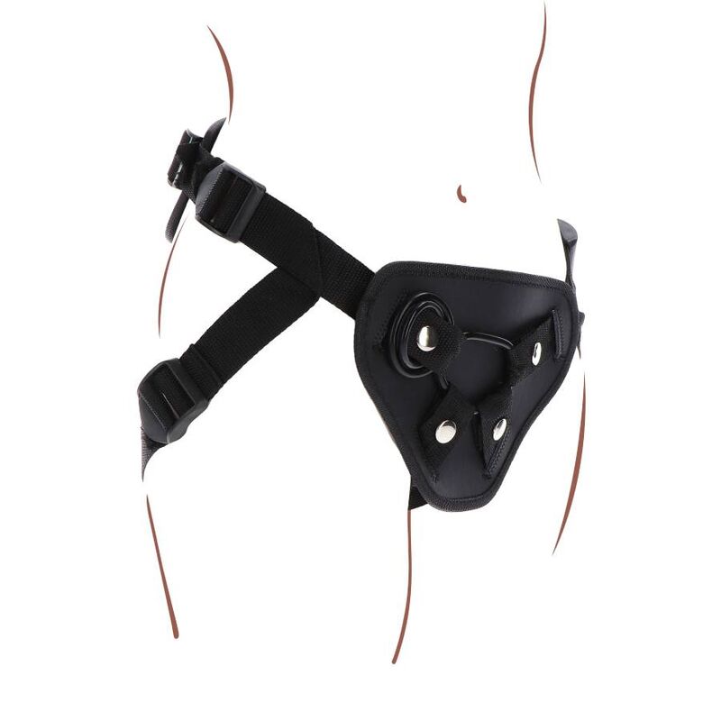 GET REAL – STRAP-ON DELUXE HARNESS SCHWARZ