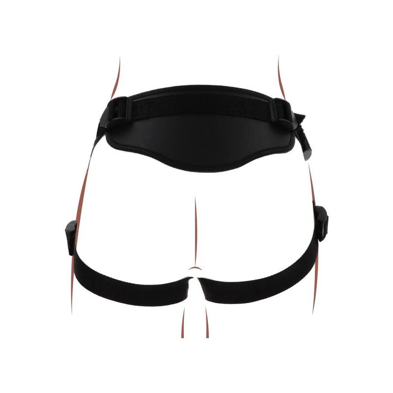 GET REAL – STRAP-ON DELUXE HARNESS SCHWARZ