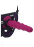 GET REAL - RIBBED DONG 12 CM RED