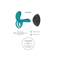 XOCOON - COUPLES Sensory Device RING GREEN