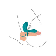 XOCOON - COUPLES Sensory Device RING GREEN