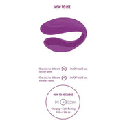 XOCOON - BOUND LOVE COUPLES Sensory Device PURPLE