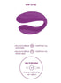 XOCOON - BOUND LOVE COUPLES Sensory Device PURPLE