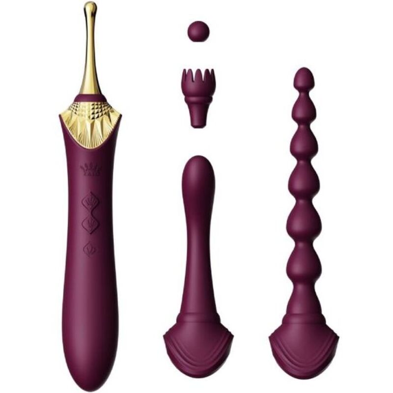 ZALO - BESS 2 KLITORIS-MASSAGEGERÄT VIOLETT
