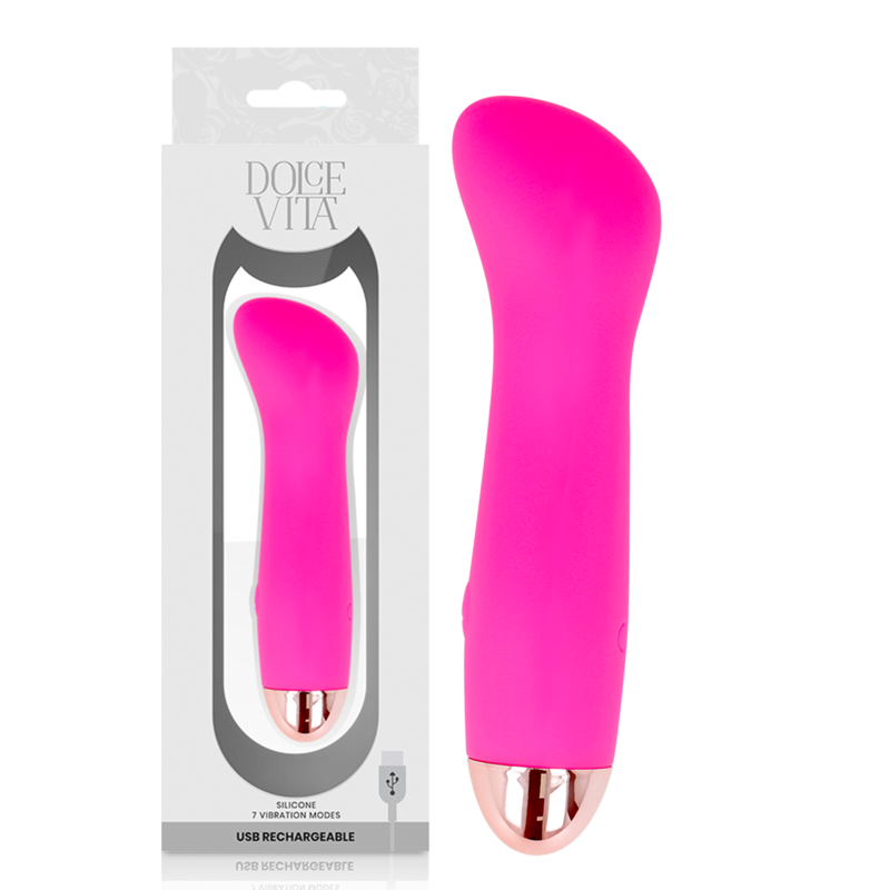 DOLCE VITA – Wiederaufladbares sensorisches Gerät EIN ROSA 7 STUFEN
