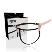 FETISCH SCLAVEN GESCHIRR - FLEISCH SILIKON 15 CM