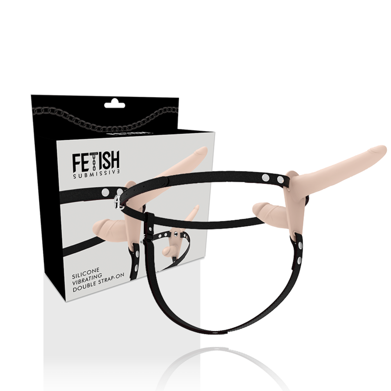 FETISH SUBMISSIVE HARNESS - DOUBLE PENETRATION FLESH UP Sensory Device