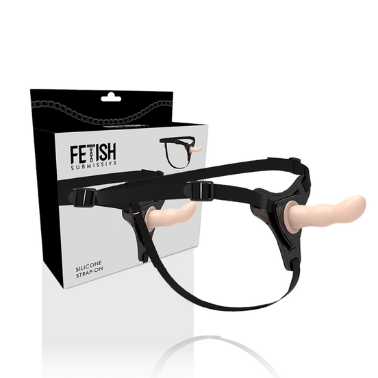 FETISCH SUBMISSIVE HARNESS - FLEISCH SILIKON G-PUNKT 12,5 CM
