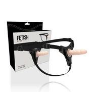 FETISCH SUBMISSIVER HARNESS – FLEISCHFARBENES REALISTISCHES SILIKON 12,5 CM