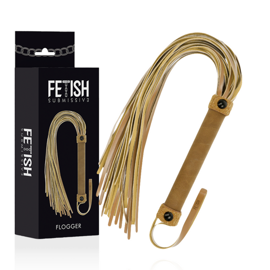FETISH SUBMISSIVE URSPRUNG - VEGANER LEDERPEITSCHE