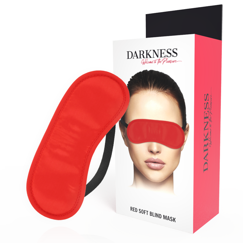 DUNKELHEIT – GLATT ROT MASKE
