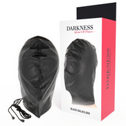 DARKNESS - UNTERWERFUNGS MASKE SCHWARZ