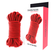 DUNKELHEIT - JAPANISCHES SEIL 5 M ROT