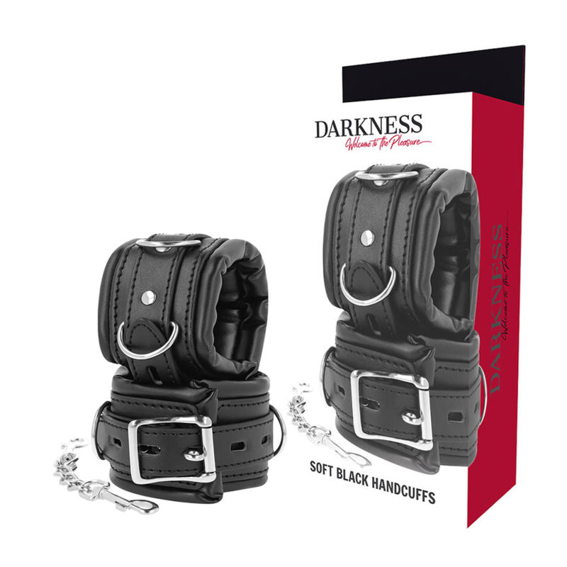 DARKNESS - GEFÜTTERTE BDSM-HANDSCHELLEN
