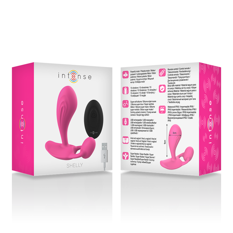 INTENSIV – SHELLY ANALPLUG FERNGESTEUERT ROSA