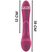 INTENSE - LUIGI RABBIT Sensory Device PINK LIQUID SILICONE