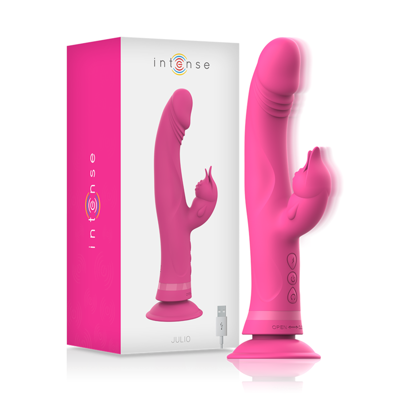 INTENSE - JULIO RABBIT Sensorisches Gerät ROSA SILIKON