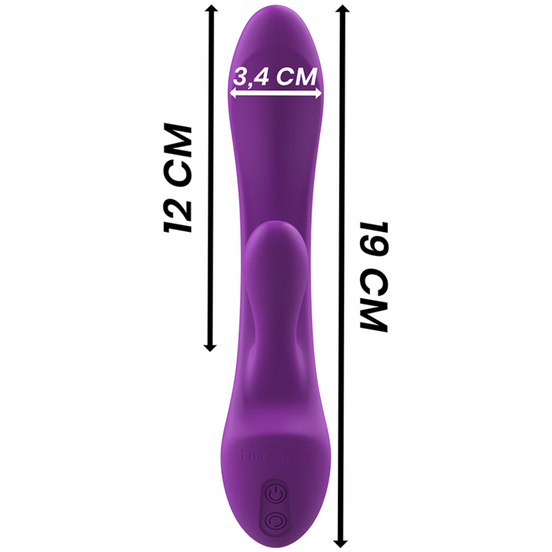 INTENSE - LUIGI RABBIT Sensory Device LIQUID SILICONE PURPLE