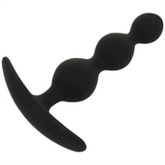 BLACK&SILVER - RUPERT ANALE PERLENKETTE 10 CM