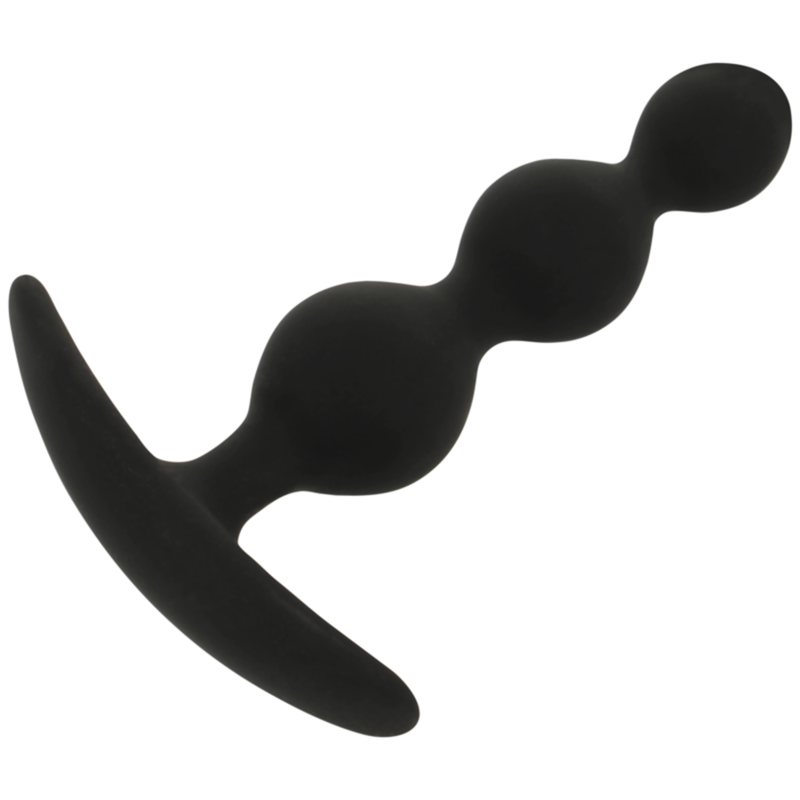 BLACK&SILVER - RUPERT ANALE PERLENKETTE 10 CM