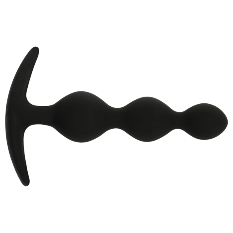 BLACK&SILVER - RUPERT ANALE PERLENKETTE 10 CM