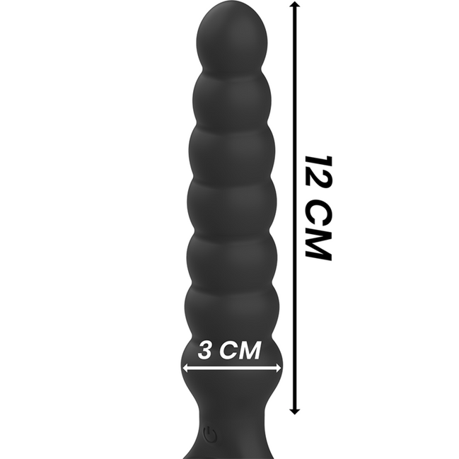 SCHWARZ&SILBER – BOB KRAFTVOLLER ANALDILATOR AUS SILIKON