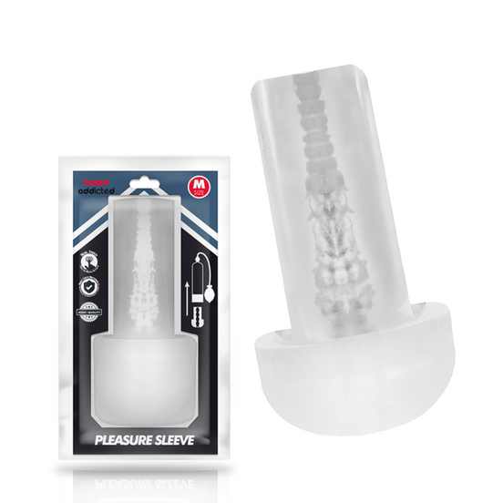 PUMP ADDICTED - PLEASURE SLEEVE MASTURBATOR GRÖSSE M