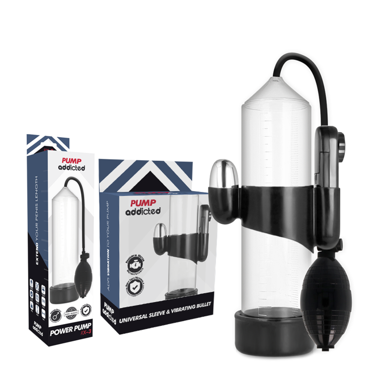 PUMP ADDICTED - RX3 TRANSPARENT Sensory Device