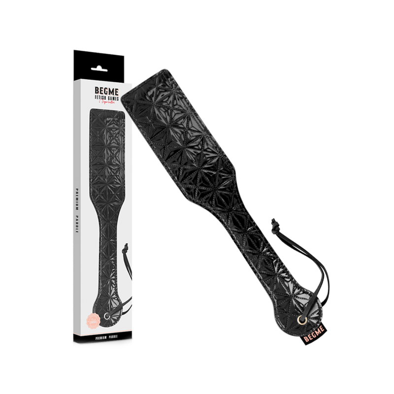 BEGME - BLACK EDITION VEGANES LEDER PADDEL
