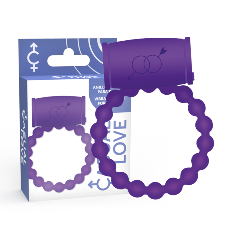 CASUAL LOVE - 25 PAAR Sensorischer Gerätering VIOLETT