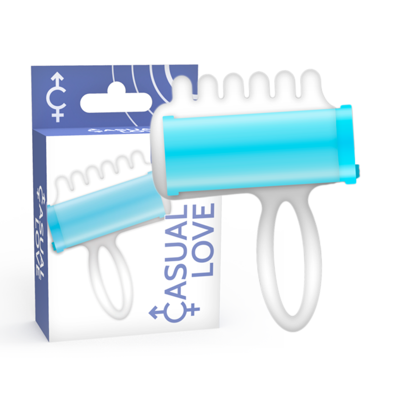 CASUAL LOVE - LOVE FINGER FUN BLAU