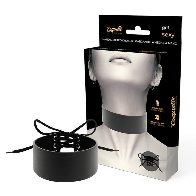 COQUETTE CHIC DESIRE - VEGANES LEDER CHOKER