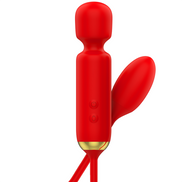 MIA - TOSCANA DOPPELVERGNÜGEN-DILDO + VIBRIERENDES EI