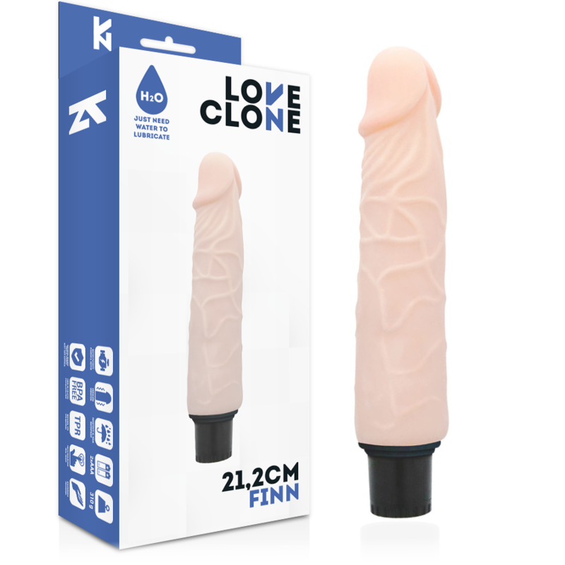 LOVECLONE - FINN SELF LUBRICATION Sensory Device 21.2 CM -O- 3.8 CM