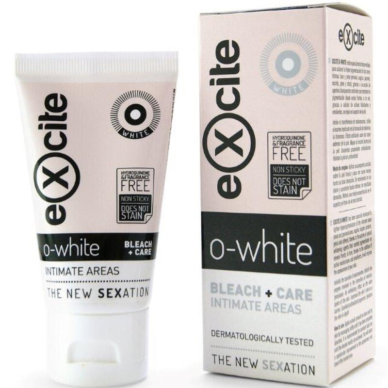 EXCITE – O WHITE BLEACH + CARE INTIMBEREICHE 50 ML